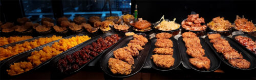 Chickenhood Menü für bis zu 4 Personen