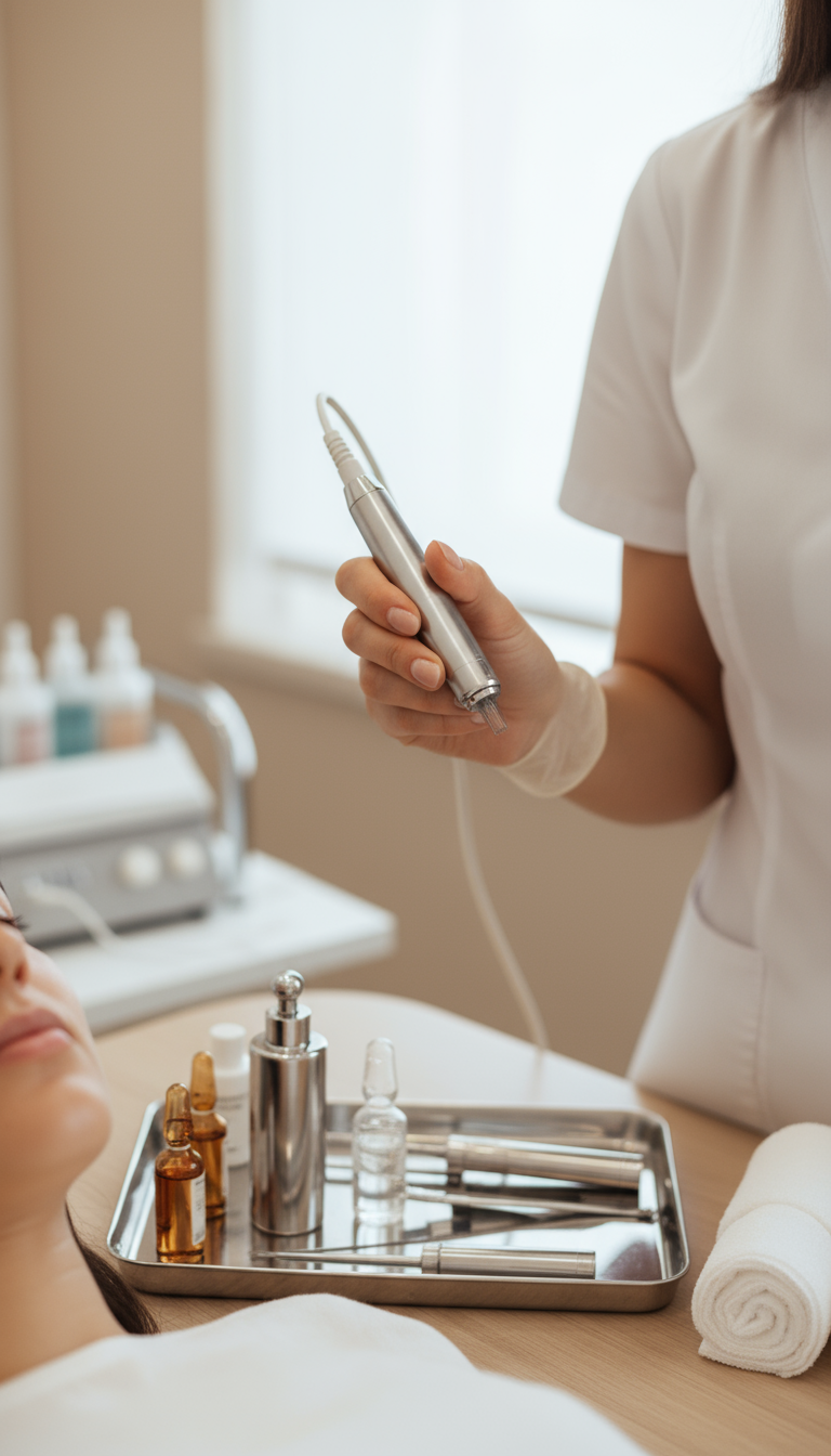 60-minütige Microneedling-Gesichtsbehandlung – Bild 4