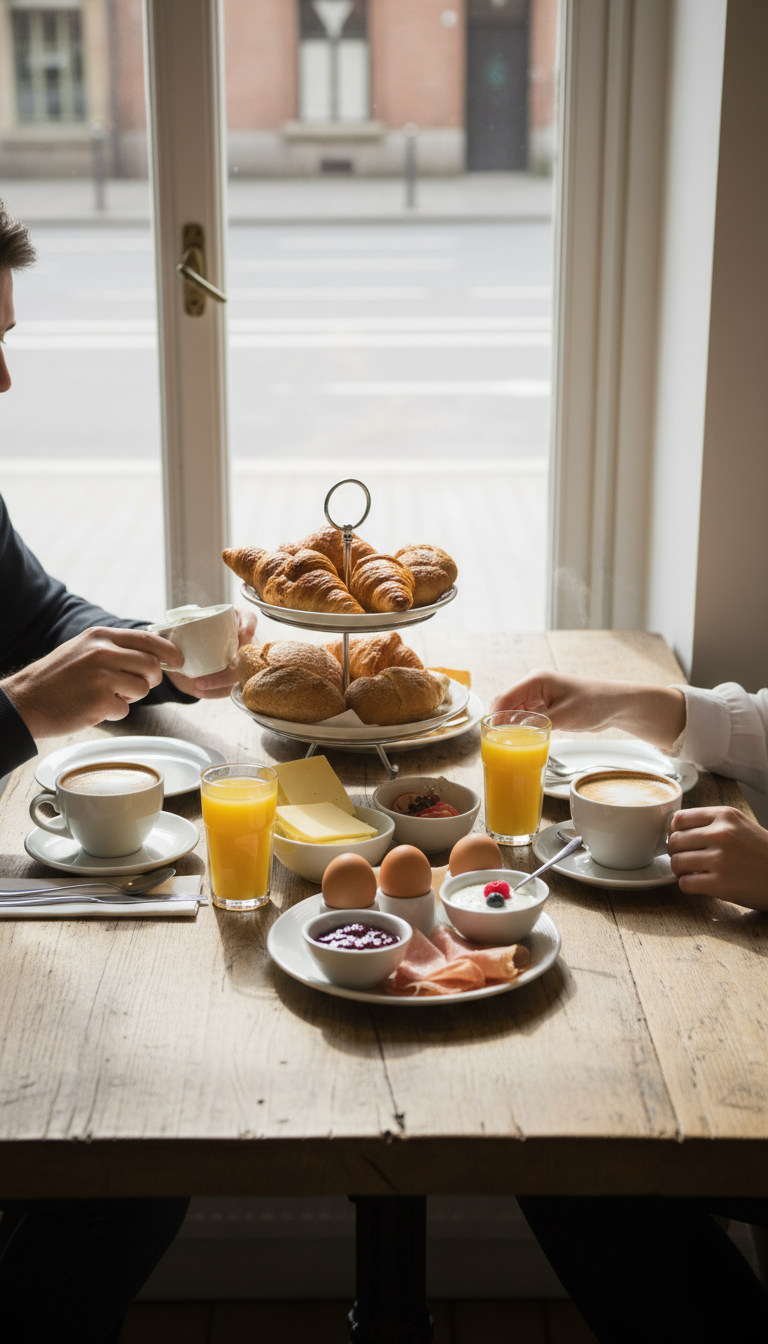Etagere Frühstück inkl. Heißgetränke für bis zu 4 Personen – Bild 4