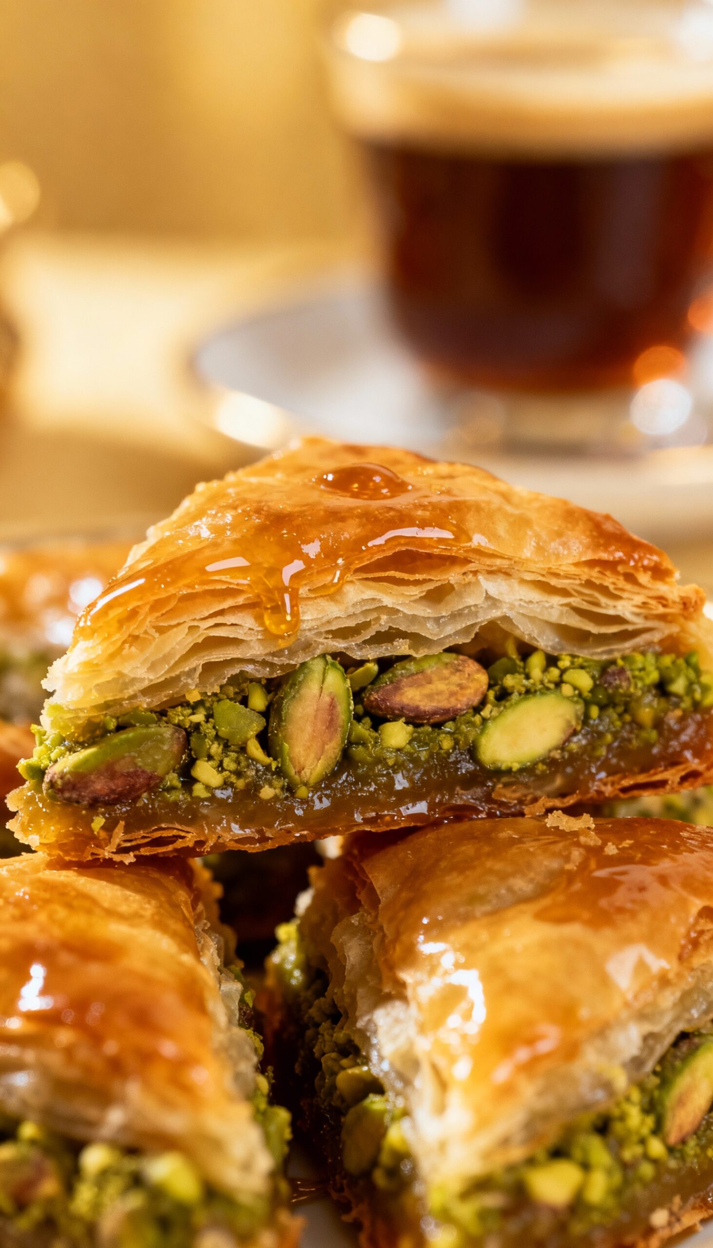 Baklava Mix Box (20 Stück) und Heißgetränk – Bild 3