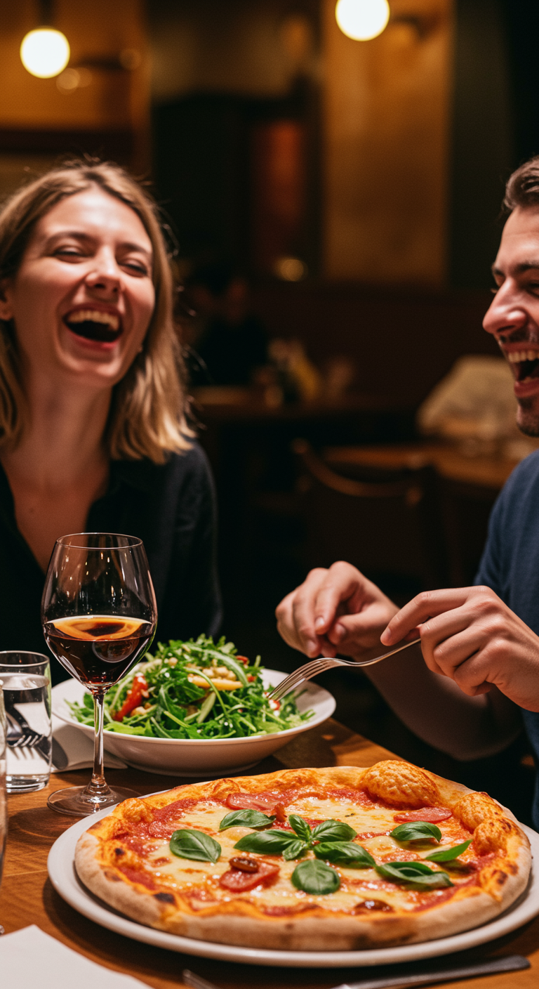 Pizza und Insalata Mista – Bild 3