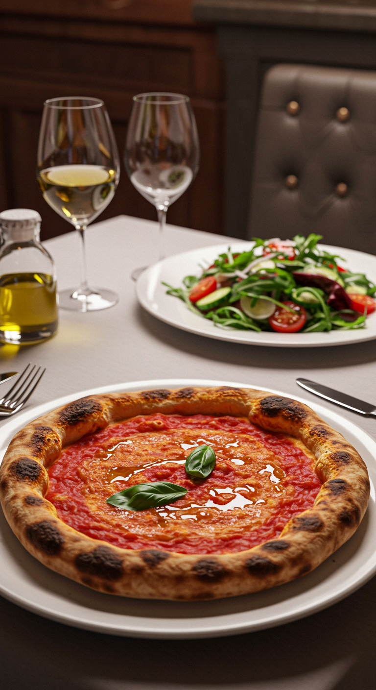 Pizza und Insalata Mista – Bild 4