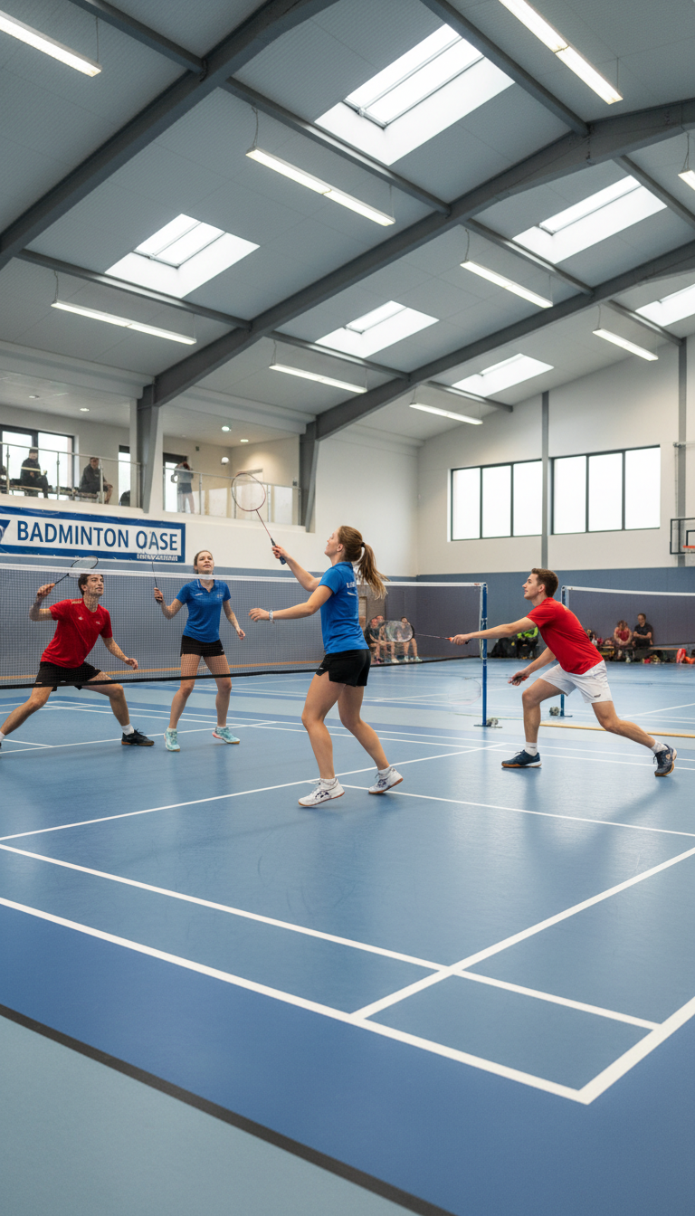 Badminton mit Leihausrüstung 2 Personen – Bild 4