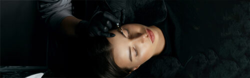 Augenbrauen Microblading