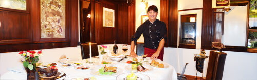 Luxus 4-Gänge-Menü für bis zu 4 Personen