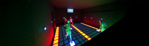 Interaktive Pixelgames für 2 Personen