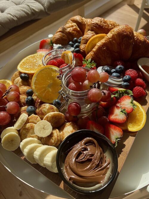 Nachtischplatten & Special Drinks für 2 Personen