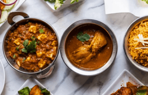 Indisches 3‑Gänge‑Menü