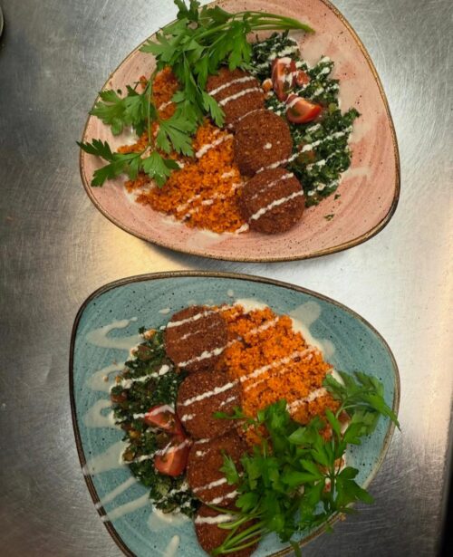 Arabische Bowls mit Limonade nach Wahl für 2 Personen