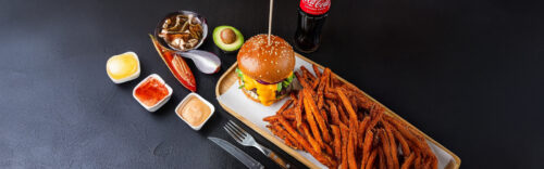 Smashburger-& Burgermenüs für 2 Personen