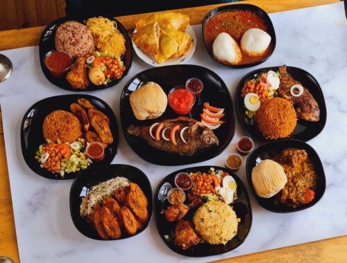 Westafrikanisches 3‑Gänge‑Menü