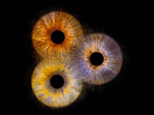 Iris Shooting mit Ausdruck