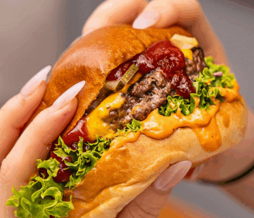 Burgermenü für 2 Personen