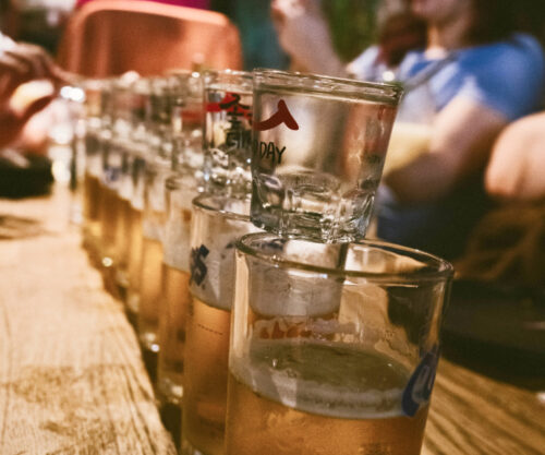 Drinks & Tower Spiel für 2 Personen