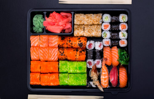 Premium Sushi Dinner Box 60 Stück