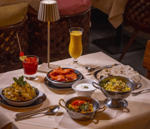Indisches 3-Gänge Menü
