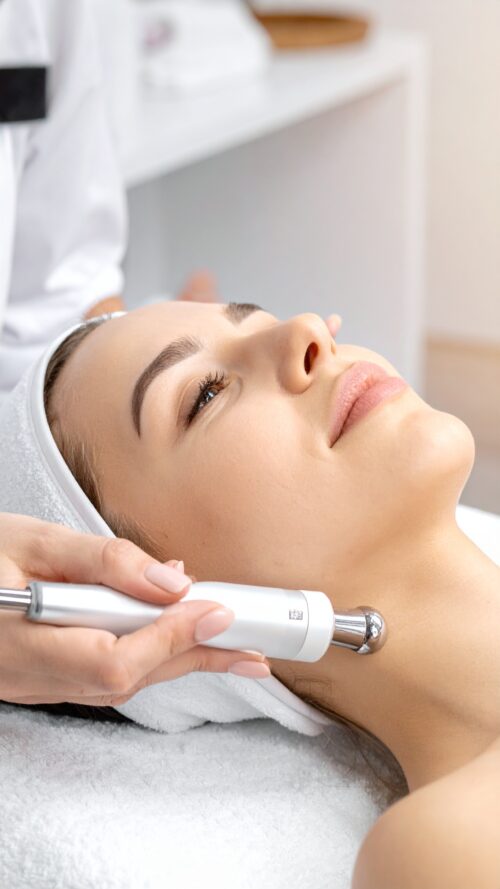 Gesichtsbehandlung oder Diamant Microdermabrasion