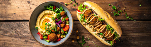 Sandwich- oder Bowl Menü für 2 Personen