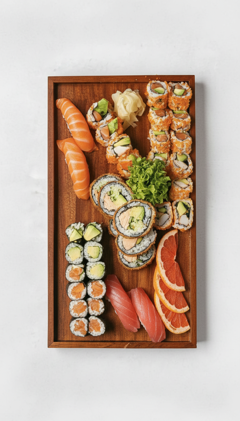 Sushi Platte & hausgemachte Drinks für 2 Personen – Bild 4