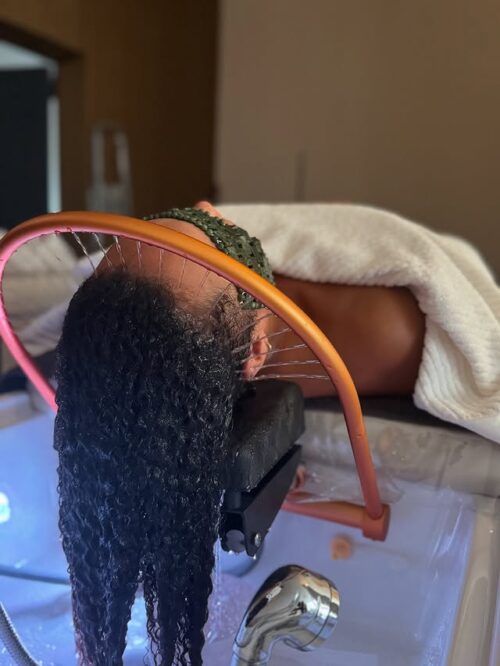 Entspannendes Head Spa