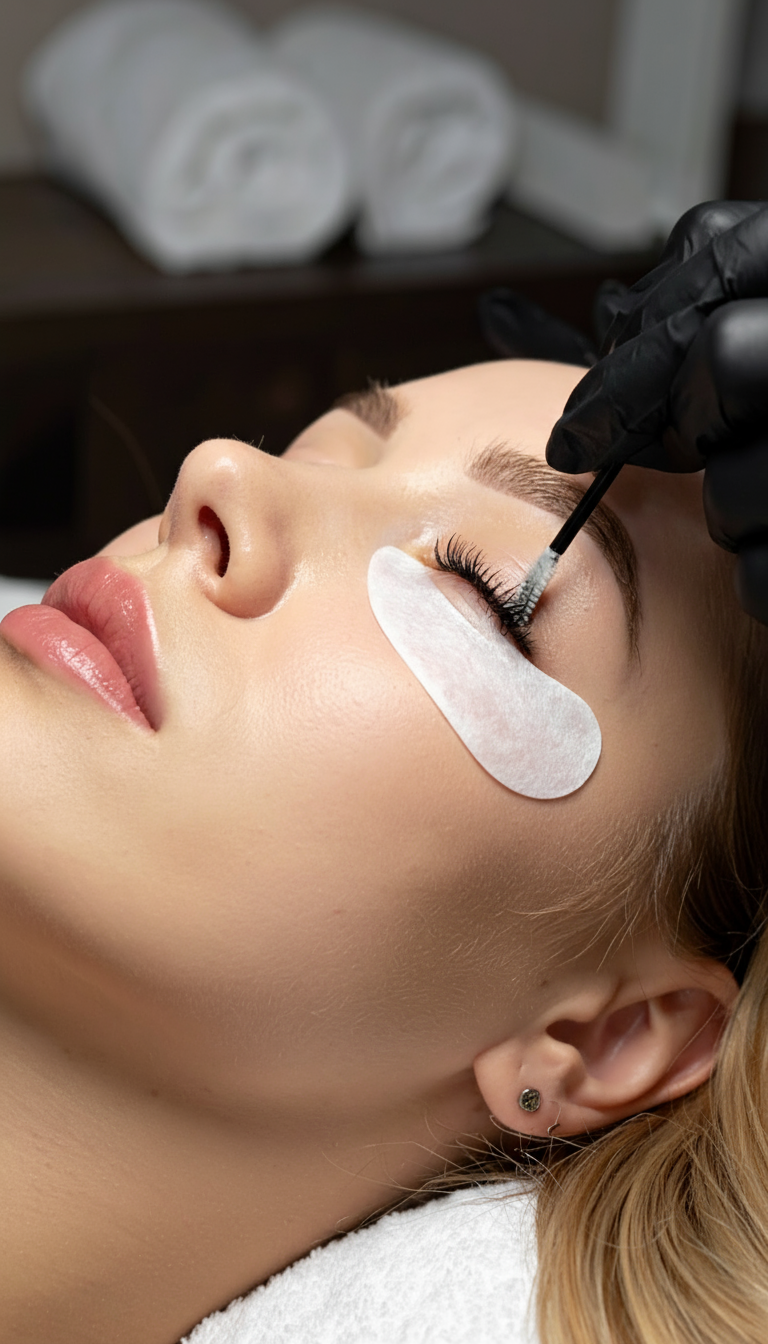 Wimpern‑ & Augenbrauenlifting – Bild 3