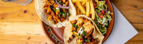 Tacos mit Beilagen für 2 Personen