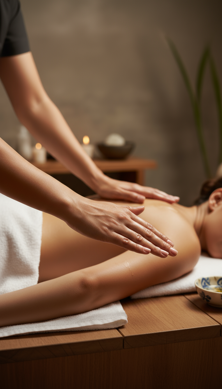 Rosenblüten Ganzkörpermassage & Gesichtsbehandlung – Bild 4