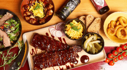 BBQ‑Platte für 2 Personen