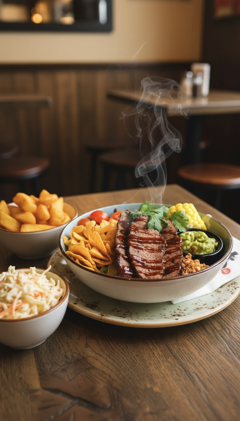 Pastrami Burger, Sandwich & Bowl – Bild 3