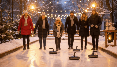 Eisstockschießen für 10 Personen
