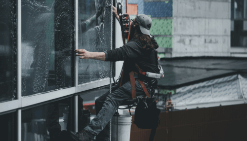 Fensterreinigung für 10 Fenster