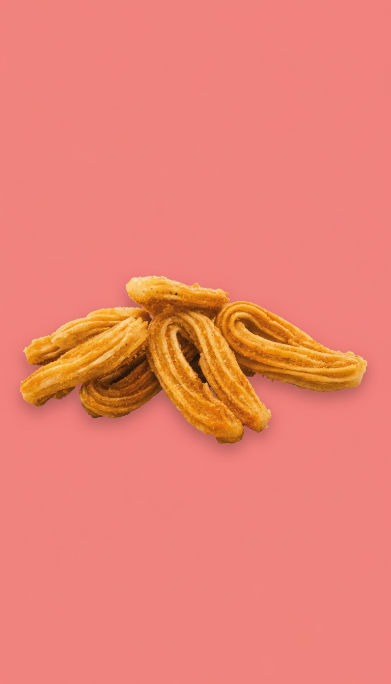 Churros Dessert bei The Burgerz in Oberhausen frisch frittiert und knusprig.