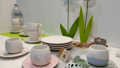 Keramik-Workshop Frühstücksset