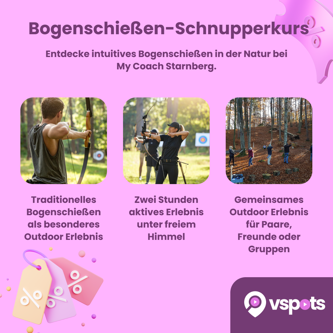 Bogenschießen-Schnupperkurs für 2 Personen – Bild 6