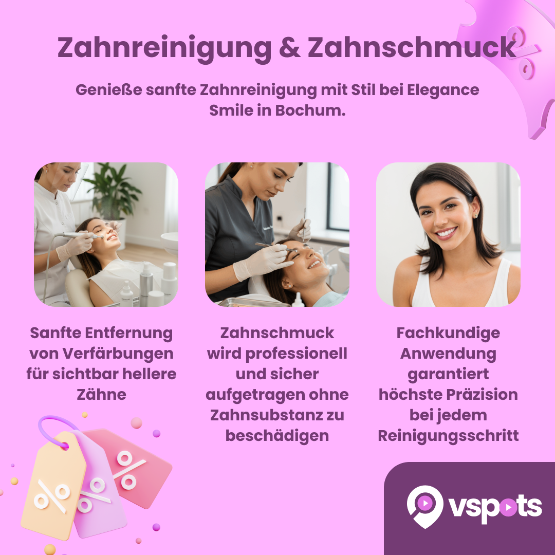 Kosmetische Zahnreinigung & Zahnschmuck – Bild 7