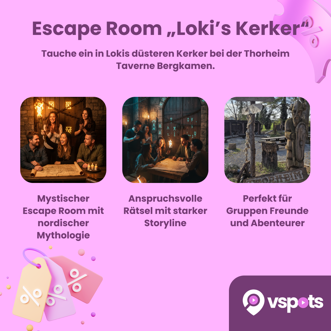Escape Room „Loki’s Kerker“ für 4 Personen – Bild 8