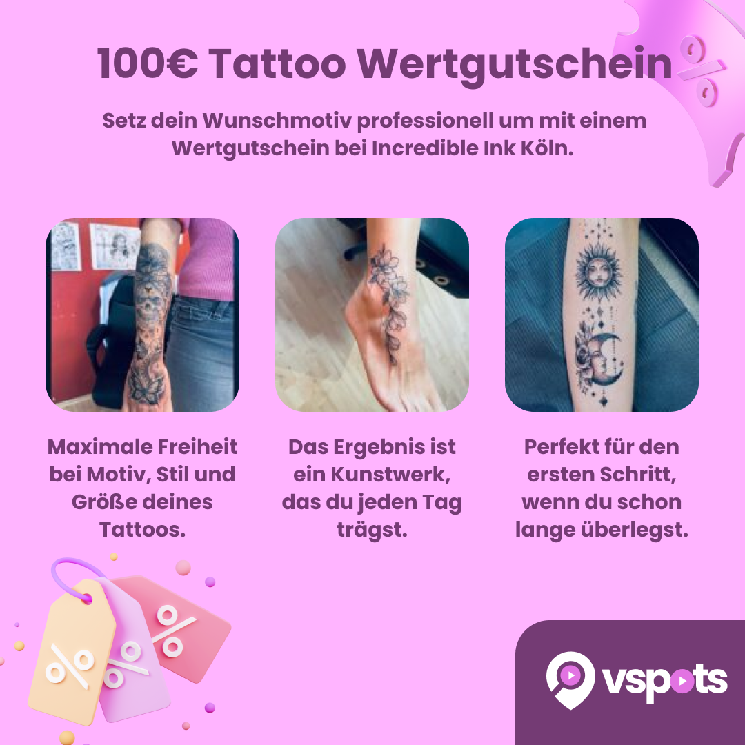 100€ Tattoo Wertgutschein – Bild 6