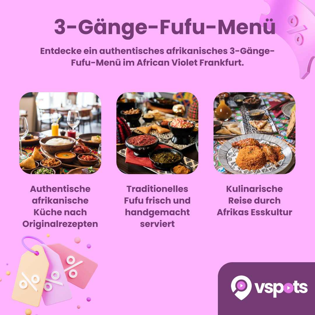 Afrikanisches 3-Gänge-Fufu-Menü für 2 Personen – Bild 5