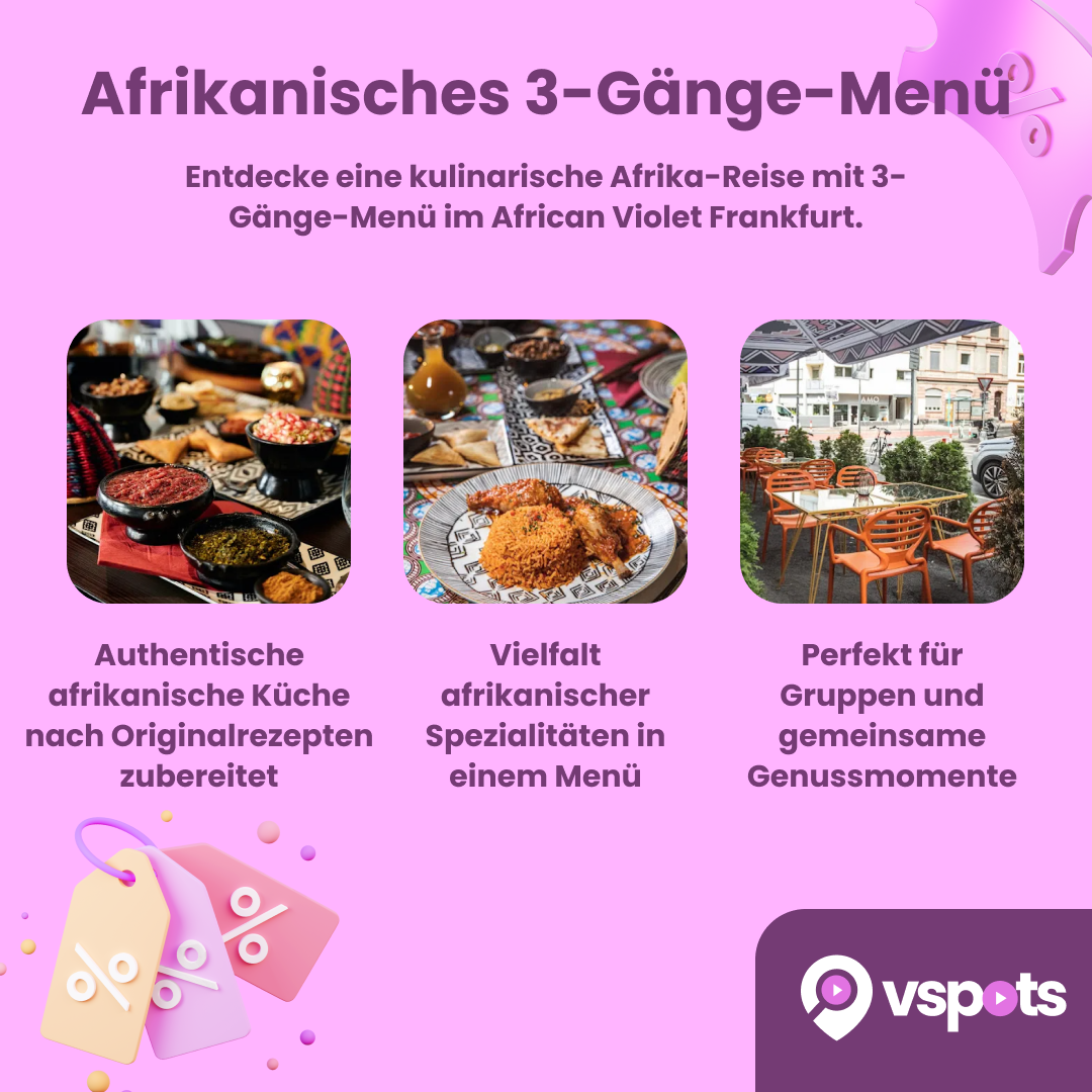 Afrikanisches 3-Gänge-Menü für 2 Personen – Bild 6