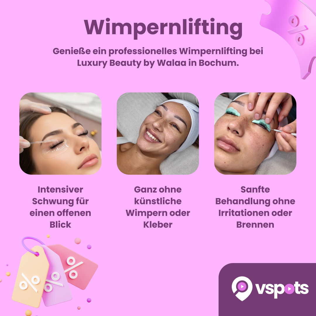 Wimpernlifting mit Färben – Bild 5