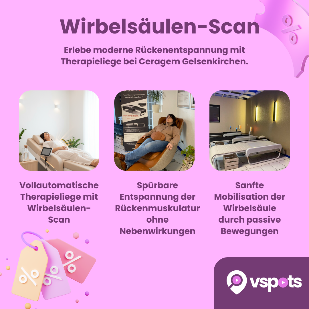 Wirbelsäulen-Scan und Tiefenwärme auf der Ceragem Therapieliege – Bild 6