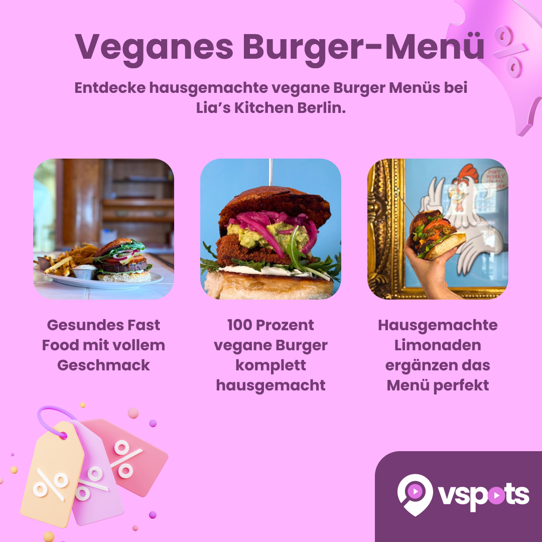 Veganes Burger-Menü – Bild 6