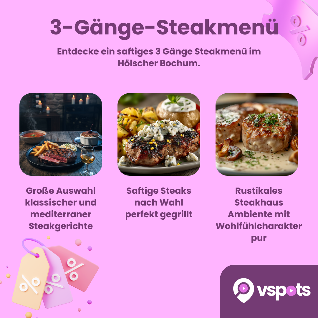 3-Gänge-Steakmenü & Digestif – Bild 7