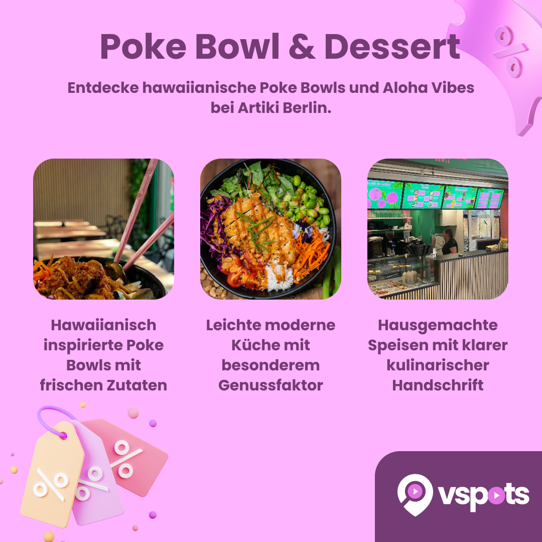 Poke Bowl mit Beilage & Dessert – Bild 5