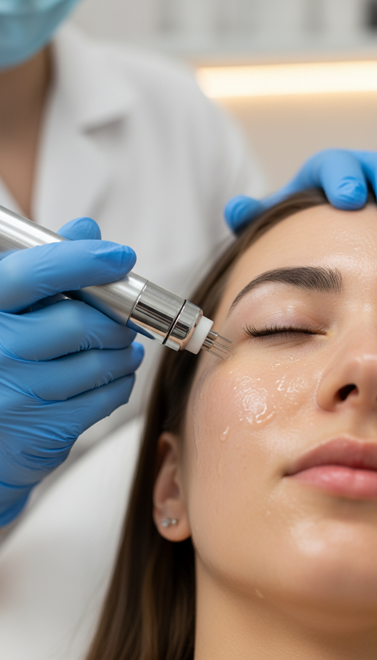 Microneedling Gesichtsbehandlung – Bild 3